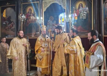 Χειροτονία νέου Διακόνου στην Ι. Μ. Αιτωλοακαρνανίας