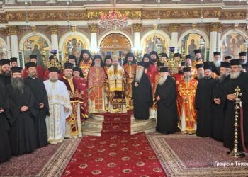 Τρίτη επέτειος Ενθρονίσεως  Μητροπολίτου Αιτωλοακαρνανίας κ. Δαμασκηνού