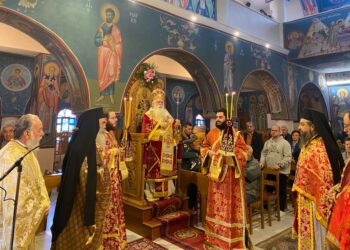 Λαμπρός ο εορτασμός της Αγίας Αικατερίνης στον Βόλο