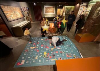 Πλήθος μαθητών στο Βυζαντινό Μουσείο Μακρινίτσας