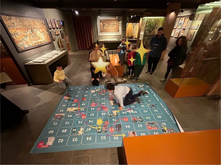 Πλήθος μαθητών στο Βυζαντινό Μουσείο Μακρινίτσας