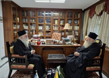 Ο Μητροπολίτης Κυθήρων επισκέφθηκε τον Μητροπολίτη Κορίνθου
