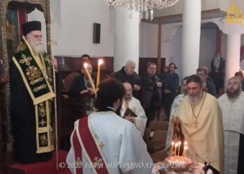 Πανηγυρικός Εσπερινός για τον Άγιο Δαμασκηνό Στουδίτη στην Άρτα