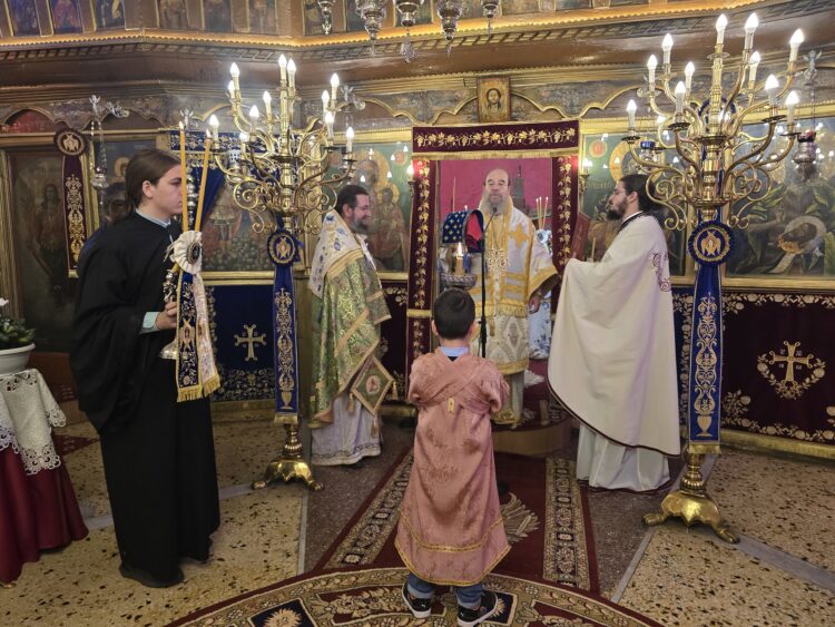 Κυριακή Θ΄ Λουκά στην Ενορία των Σανών