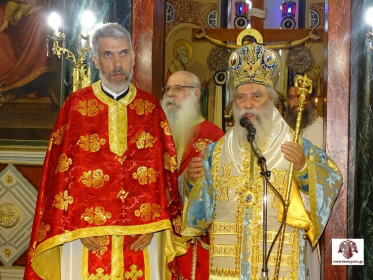 Χειροτονία Πρεσβύτερου κατά την εορτή των Εισοδίων της Θεοτόκου στον Μητροπολιτικό Ναό Ευαγγελιστρίας Σπάρτης
