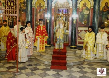 Δοξολογία για τις Ένοπλες Δυνάμεις στον Μητροπολιτικό Ναό Ευαγγελιστρίας Σπάρτης