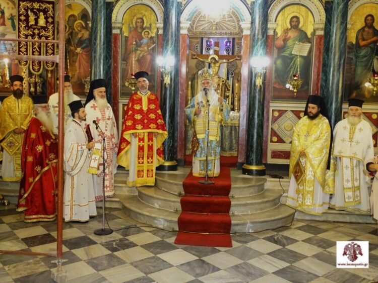 Δοξολογία για τις Ένοπλες Δυνάμεις στον Μητροπολιτικό Ναό Ευαγγελιστρίας Σπάρτης