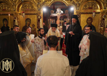 Κουρά νέου Μοναχού στην Ιερά Μονή αγίας Θεοδώρας Θεσσαλονίκης