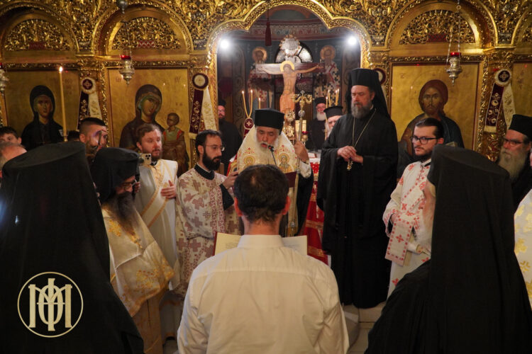 Κουρά νέου Μοναχού στην Ιερά Μονή αγίας Θεοδώρας Θεσσαλονίκης