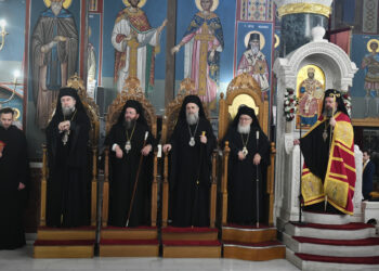 Πανηγυρικός Εσπερινός επί τη Συνάξει των Αρχιστρατήγων Μιχαήλ και Γαβριήλ στις Σέρρες