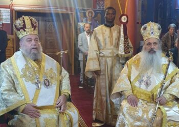 Ο Μητροπολίτης Καρθαγένης στην Ιερά Μητρόπολη Σταγών και Μετεώρων