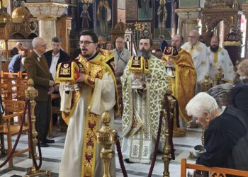 Η εορτή της Ανακομιδής των Λειψάνων του Αγίου Γεωργίου στον Καρέα