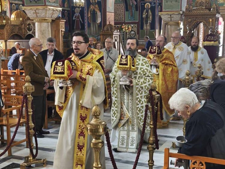 Η εορτή της Ανακομιδής των Λειψάνων του Αγίου Γεωργίου στον Καρέα