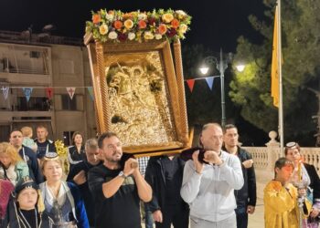 Λιτανεία της Ιεράς Εικόνας του Αγίου Γεωργίου στον Καρέα