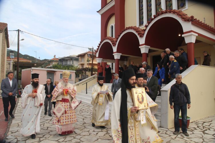 Ἐγκαίνια Ἱεροῦ Ναοῦ Ἁγίας Παρασκευῆς Δάφνης Ναυπάκτου