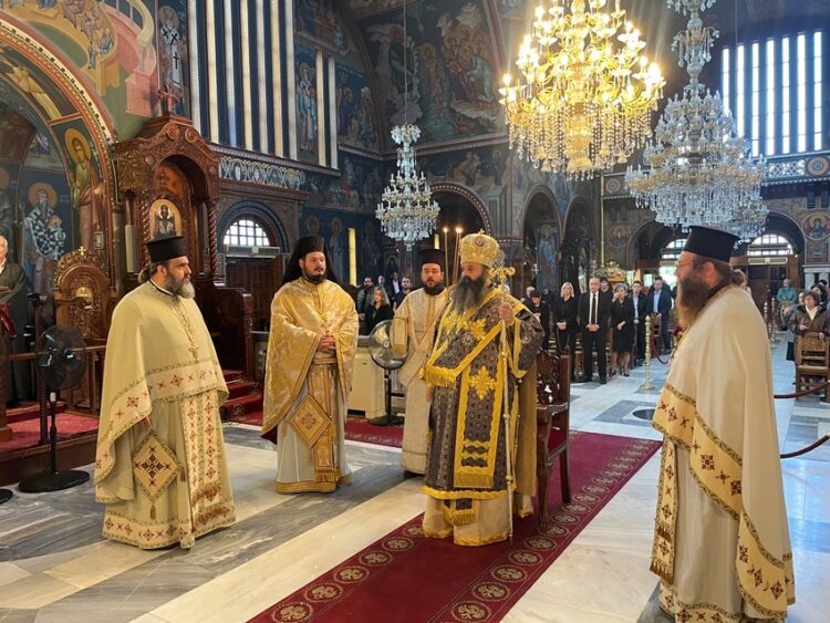 Τρίμηνο Μνημόσυνο του αοιδίμου Μητρ. Κορίνθου κυρού Διονυσίου