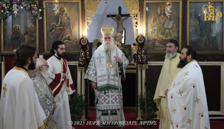 Η Άρτα ετίμησε τον Άγιο Δαμασκηνό τον Στουδίτη