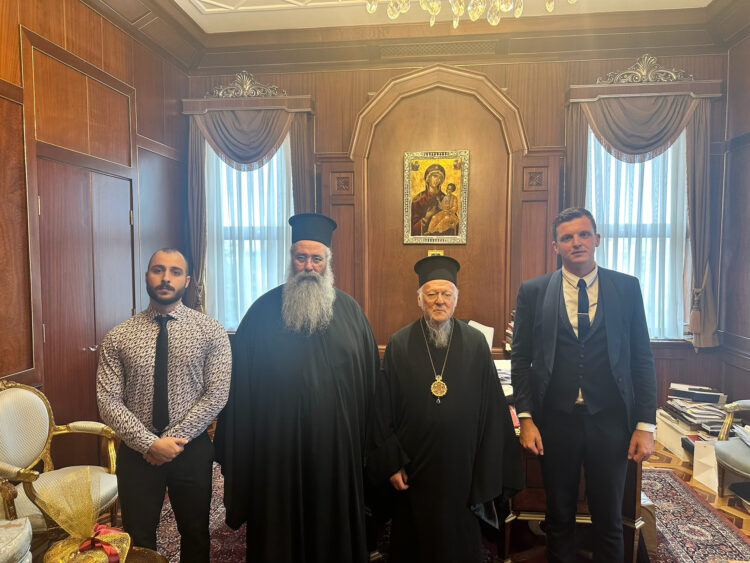 Ο ΜΗΤΡΟΠΟΛΙΤΗΣ ΚΙΤΡΟΥΣ κ. ΓΕΩΡΓΙΟΣ ΣΤΟ ΟΙΚΟΥΜΕΝΙΚΟ ΠΑΤΡΙΑΡΧΕΙΟ