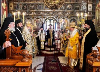 ΑΡΧΙΕΡΑΤΙΚΟ ΣΥΛΛΕΙΤΟΥΡΓΟ ΣΤΗ ΓΕΝΕΤΕΙΡΑ ΤΟΥ ΜΗΤΡΟΠΟΛΙΤΟΥ ΧΑΛΚΙΔΟΣ