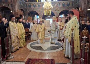 Η ΣΥΝΑΞΗ ΤΩΝ ΠΑΜΜΕΓΙΣΤΩΝ ΤΑΞΙΑΡΧΩΝ ΣΤΗΝ Ι. ΜΗΤΡΟΠΟΛΗ ΧΑΛΚΙΔΟΣ