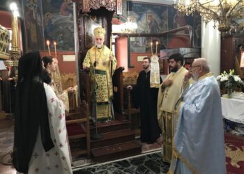 Ο ΕΠΙΣΚΟΠΟΣ ΣΚΟΠΕΛΟΥ ΝΙΚΟΔΗΜΟΣ ΣΤΑ ΓΙΑΛΤΡΑ ΑΙΔΗΨΟΥ