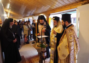 Θυρανοίξια παρεκκλησίου στην Ιστορική Μονή Βελανιδιάς Μεσσηνίας