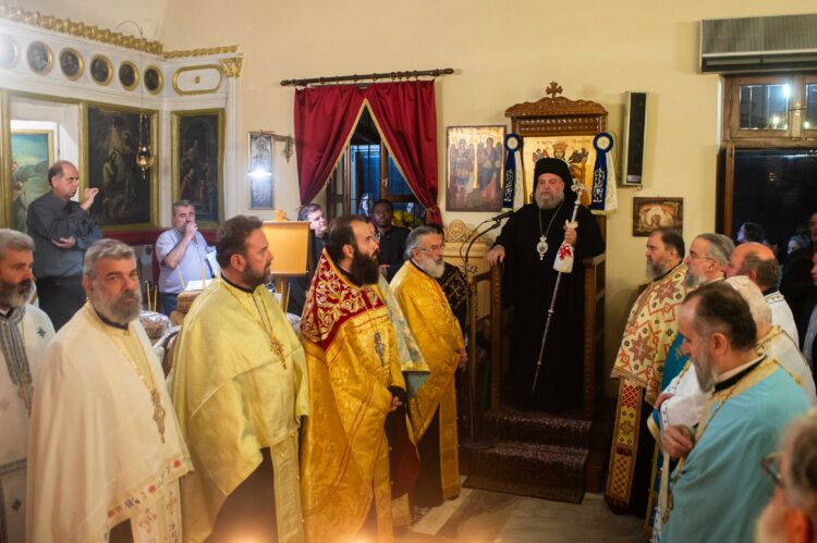 Ο Εσπερινός των Ταξιαρχών στην Ιερά Μητρόπολη Μεσσηνίας