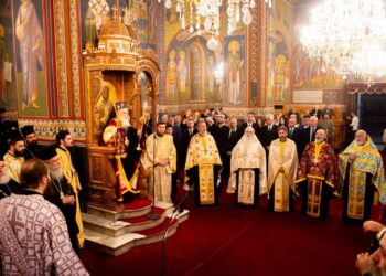 Εσπερινός των ονομαστηρίων του Μητροπολίτου Μεσσηνίας Χρυσοστόμου