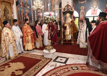 Ο εορτασμός της Αγίας Αικατερίνης στην Ιερά Μητρόπολη Μαντινείας και Κυνουρίας