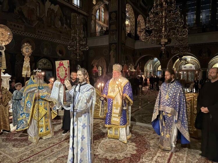 Αγρυπνία για την εορτή  των Εισοδίων της Θεοτόκου στην Λάρισα