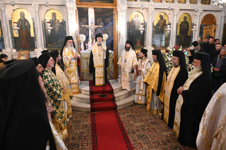 ΤΕΣΣΑΡΑΚΟΝΘΗΜΕΡΟ ΜΝΗΜΟΣΥΝΟ ΑΡΧΙΜΑΝΔΡΙΤΗ ΙΟΥΣΤΙΝΟΥ ΤΣΑΓΚΟΥΡΗ