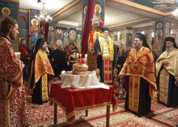 «Χαρμονικώς τη πανηγύρει, της θεοσόφου Μάρτυρος Αικατερίνης…»