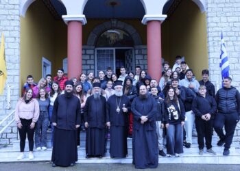 Προσήλθαν 200 έφηβοι στην Θ. Λειτουργία με τον Σεβ. Ποιμενάρχη μας κ. Θεόκτιστο