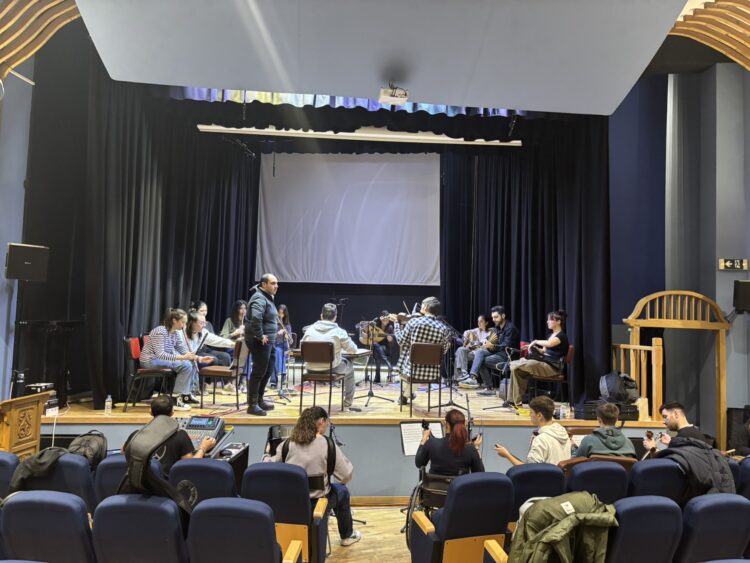 Ηχογράφηση τραγουδιών από τη Χορωδία και την Ορχήστρα της Σχολής Βυζαντινής και Παραδοσιακής Μουσικής της Ι.Μ. Κίτρους