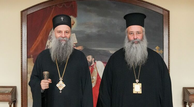 Ο ΜΗΤΡΟΠΟΛΙΤΗΣ ΚΙΤΡΟΥΣ ΓΕΩΡΓΙΟΣ ΣΤΗ ΣΕΡΒΙΑ