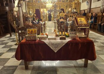 ΛΑΜΠΡΟΣ ΕΟΡΤΑΣΜΟΣ ΣΥΝΑΞΕΩΣ ΤΩΝ ΤΟΠΙΚΩΝ ΑΓΙΩΝ THΣ Ι.Μ. ΠΡΕΒΕΖΗΣ