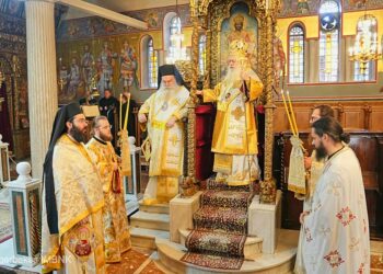 Αρχιερατικό συλλείτουργο στον Μητροπολιτικό Ναό Βεροίας