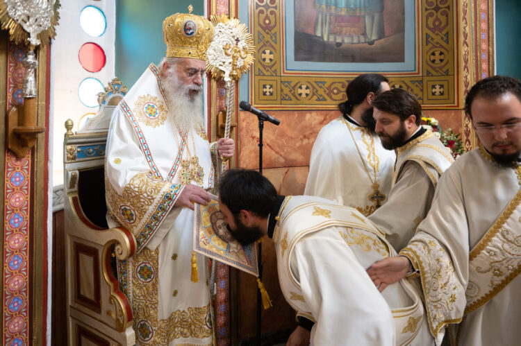 Επέτειος ενθρονίσεως του Μητροπολίτη Μαντινείας και Κυνουρίας και Χειροτονία Διακόνου