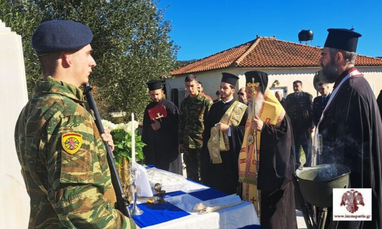 Επιμνημόσυνη δέηση στον Καραβά για τους στρατιώτες  που έχασαν τη ζωή τους το 1972