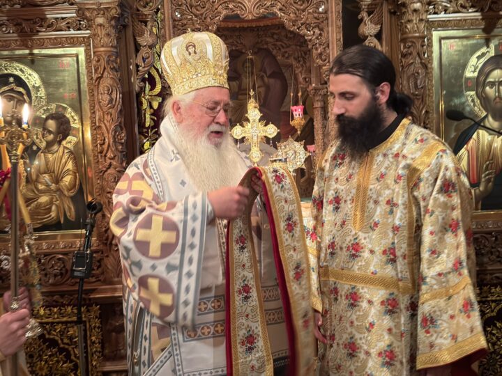 Χειροτονία Διακόνου και Ανάμνηση των Εγκαινίων του Καθολικού στην Ιερά Μονή Αγίου Γεωργίου Μαυρομματίου
