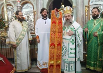 Χειροτονία Πρεσβυτέρου στον Ι.Ν.Κοιμήσεως Θεοτόκου Λατομιτίσσης Χίου