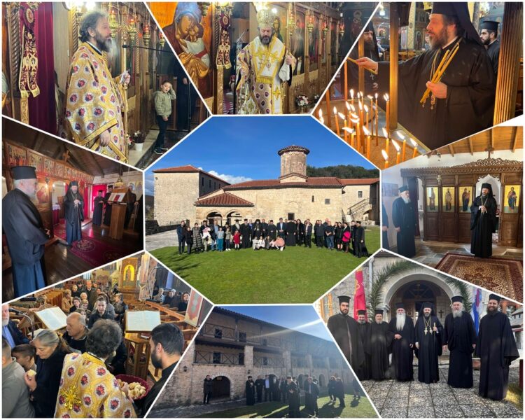 Ἡ πρώτη ἐπίσκεψη τοῦ Μητροπολίτου Δρυϊνουπόλεως, Πωγωνιανῆς καὶ Κονίτσης στὸν Παρακάλαμο Πωγωνίου