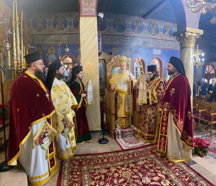Λαμπρός εορτασμός της Συνάξεως της Υπεραγίας Θεοτόκου στον Ι.Ν. Κοιμήσεως Φαρσάλων