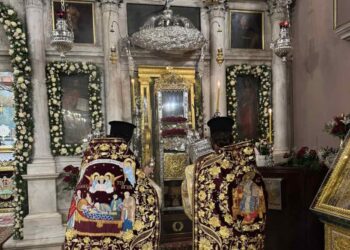 Ο ΠΑΝΗΓΥΡΙΚΟΣ ΕΣΠΕΡΙΝΟΣ ΓΙΑ ΤΗΝ ΕΟΡΤΗ ΤΟΥ ΑΓΙΟΥ ΣΠΥΡΙΔΩΝΟΣ ΣΤΗΝ ΚΕΡΚΥΡΑ