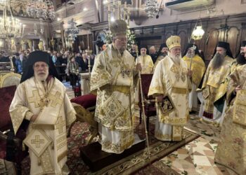 ΑΡΧΙΕΡΑΤΙΚΟ ΣΥΛΛΕΙΤΟΥΡΓΟ ΣΤΗΝ ΚΕΡΚΥΡΑ ΓΙΑ ΤΗΝ ΕΟΡΤΗ ΤΟΥ ΑΓΙΟΥ ΣΠΥΡΙΔΩΝΟΣ