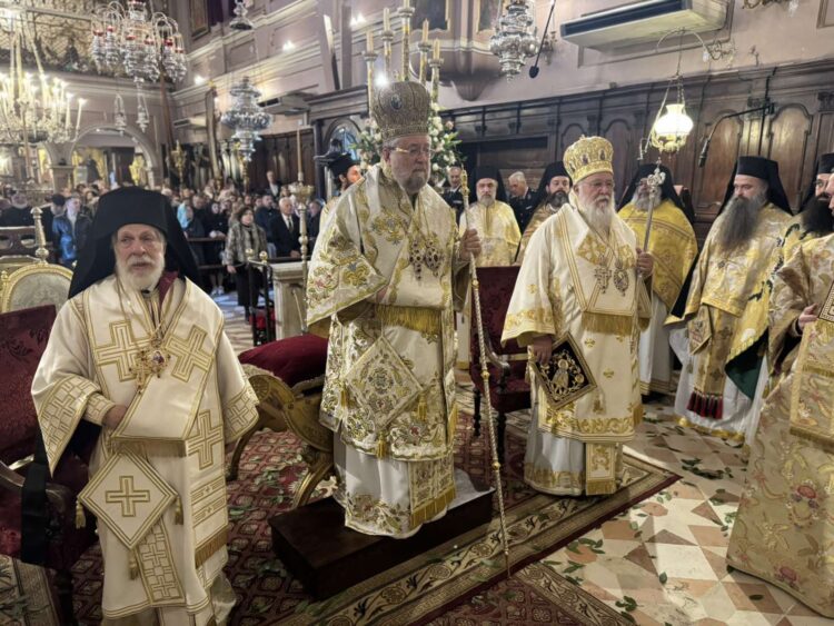 ΑΡΧΙΕΡΑΤΙΚΟ ΣΥΛΛΕΙΤΟΥΡΓΟ ΣΤΗΝ ΚΕΡΚΥΡΑ ΓΙΑ ΤΗΝ ΕΟΡΤΗ ΤΟΥ ΑΓΙΟΥ ΣΠΥΡΙΔΩΝΟΣ