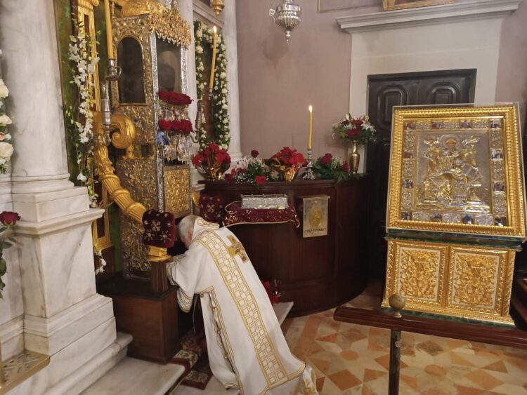 ΦΙΛΑΔΕΛΦΕΙΑΣ ΜΕΛΙΤΩΝ: ΝΑ ΜΑΣ ΣΥΝΟΔΕΥΕΙ Ο ΑΓΙΟΣ ΣΠΥΡΙΔΩΝ ΣΤΗΝ ΠΟΡΕΙΑ ΠΡΟΣ ΤΑ ΧΡΙΣΤΟΥΓΕΝΝΑ