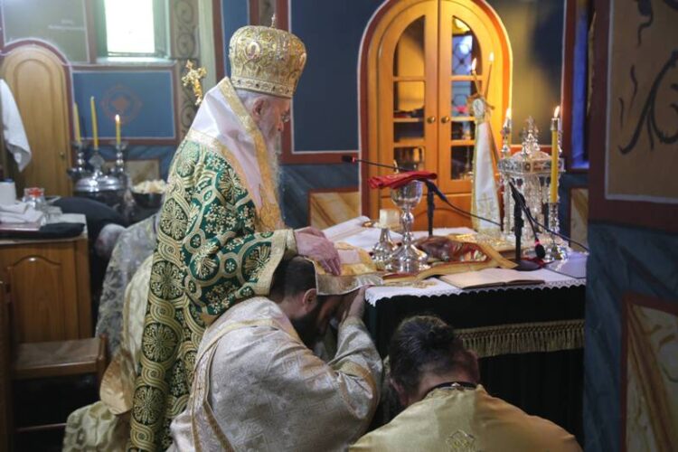 Ἡ Ἑορτή ἁγίου Διονυσίου τοῦ ἐν Ζακύνθῳ, χειροτονία Διακόνου στὴν Ναύπακτο