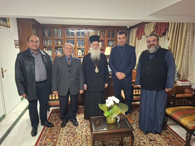 Εθυμοτυπικές επισκέψεις στον Μητροπολίτη Κορίνθου