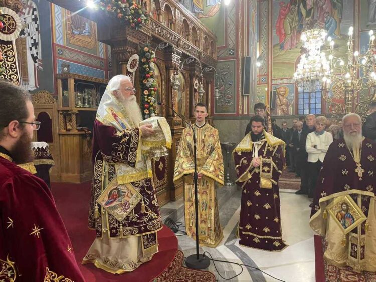 Λαμπρά τα Χριστούγεννα στην Μητρόπολη Δημητριάδος